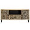 vidaXL Tv-meubel 105x33x46cm massief mangohout