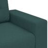 vidaXL Loveseat Sofa Donkergroen 160x77x82 cm Stof