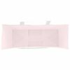 vidaXL Papieren zakken 50 st met hengsels 32x12x42 cm roze