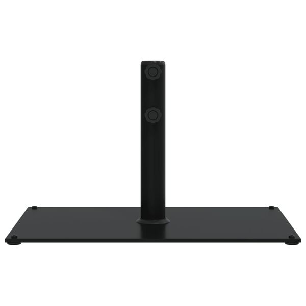 vidaXL Parasolvoet voor stokken van Ø32/38/48 mm 15 kg rechthoekig
