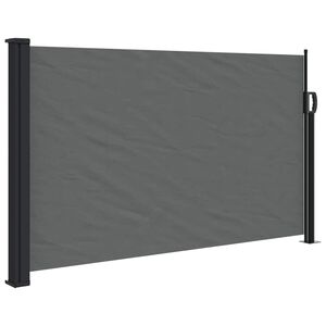vidaXL Uitschuifbaar zijluifel antraciet 117x300 cm