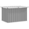 vidaXL Tuinbox 109x67x65 cm grijs