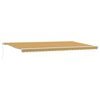 vidaXL Uitschuifbare luifel Meerkleurig 600 &times; 350 cm