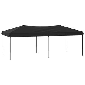 vidaXL Partytent inklapbaar 3x6 m zwart