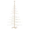 vidaXL Kerstdecoratie kerstboom 180 cm massief grenenhout