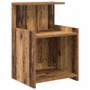 vidaXL Nachtkastje 2 pcs Oudhout 40 x 35 x 60 cm Bewerkt hout
