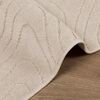 vidaXL Vloerkleden Vierkant PALMERAS Beige 120 x 120 cm Polyester