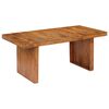 vidaXL Eettafel 180x90x75 cm massief acaciahout