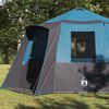 vidaXL Huisje Tent met dak Blauw en Grijs 405 x 405 x 273 cm