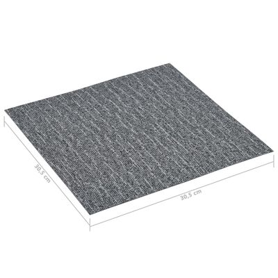 vidaXL Vloerplanken zelfklevend 5,11 m² PVC grijs