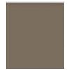 vidaXL Rolgordijn verduisterend koffie 135x130 cm stofbreedte 131,6 cm