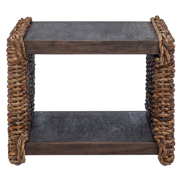 vidaXL Salontafel Naturel 45 x 45 x 45 cm Massief Mahoniehout