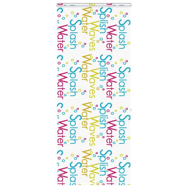 vidaXL Doucherolgordijn met cassette 90x240 cm stofbreedte 86 cm