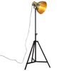 vidaXL Vloerlamp 25 W E27 61x61x90/150 cm antiek messingkleurig