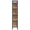 vidaXL Boekenkast Artisan Eiken 75 x 30 x 156 cm Bewerkt hout
