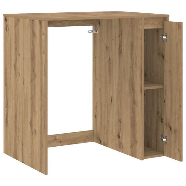 vidaXL Wasmachinekast Ambachtelijk eiken 87 x 60 x 69 cm Bewerkt hout