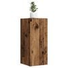 vidaXL Tv-meubel 30,5x30x60 cm bewerkt hout oud houtkleurig