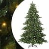 vidaXL Kunstmatige Inklapbare Kerstboom Groen 180 cm PVC en staal