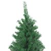 vidaXL Kunstkerstboom Groen 300 cm PVC en Metaal en Plastic