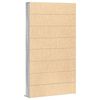 vidaXL Cd-kast 102x23x177,5 cm bewerkt hout grijs sonoma eikenkleurig