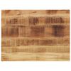 vidaXL Tafelblad rechthoekig 70x60x1,5 cm massief ruw mangohout