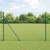 vidaXL Hexagon Hek Groen 1.4 x 25 m Staal