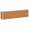 vidaXL Verhoogde plantenbak Licht Bruin 290 x 50 x 68 cm