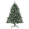 vidaXL Kunstkerstboom met 150 LED Groen 120 cm PVC en Plastic en Staal