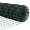 vidaXL Euro Hek Groen 0,6 x 50 m PVC-gecoat ijzer