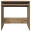 vidaXL Bureau artisanaal eikenkleurig 77,5 x 43 x 79 cm Bewerkt hout