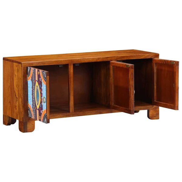 vidaXL Schoenenbank Honingbruin 100 x 35 x 45 cm Massief acaciahout