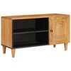vidaXL TV Eenheden met plank Licht Bruin 80 x 33 x 46 cm Bewerkt hout