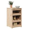 vidaXL Keukenkast Bruin Eiken 55 x 55 x 92 cm Massief grenenhout