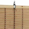 vidaXL Rolgordijn met gordijnen Natuur 60 x 160 cm Bamboe