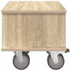vidaXL TV-standaard Sonoma Eiken 37 x 35 x 35 cm Bewerkt hout