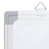 vidaXL Whiteboard magnetisch inklapbaar 150x80x1,7 cm aluminium
