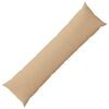 vidaXL Kussensloop HEERLEN Cr&egrave;mekleurig 40 x 145 cm Stof