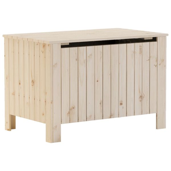 vidaXL Opbergbox met deksel RANA 80x49x54 cm massief grenenhout