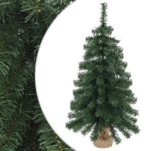 vidaXL Mini Kerstboom 45 cm PVC Groen