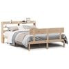 vidaXL Bedframe zonder matras massief grenenhout 140x190 cm