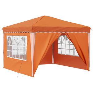 vidaXL Pop-up partytent 288 x 288 x 245 cm Oranje Oxford Stof