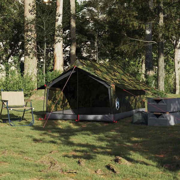vidaXL Tent 2-persoons waterdicht camouflage