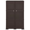 vidaXL Opbergkast hout-look 79x43x125 cm kunststof bruin