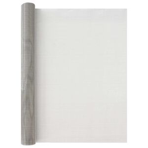 vidaXL Gaas Scherm 80 x 500 cm 20 Mesh RVS 201 Zilverkleurig