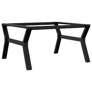 vidaXL Salontafelpoten Y-frame 80x70x43 cm staal