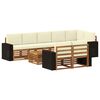 vidaXL Sofa-Sets Massief Acaciahout