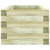 vidaXL Plantenbak verhoogd rechthoekig 120x40x30 cm hout