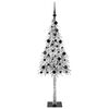 vidaXL Kerstboom met 150 LED met standaard Wit 150 cm PE en staal