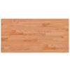 vidaXL Tafelblad rechthoekig 80x40x2,5 cm massief beukenhout
