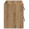 vidaXL Badkamer wastafelkast Artisan Oak 80x38,5x48 cm Engineered Wood